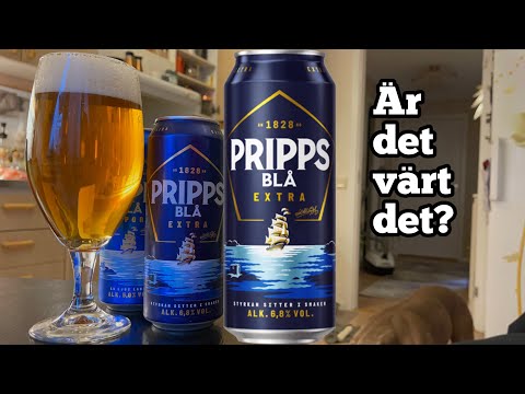 Pripps Blå Extra Stark Lager 6.8% 🇸🇪