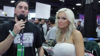 Kenzie Taylor Interview @Exxxotica NJ 2019: Gives Dating Advice, Porn vs Real Sex, + Orgasms