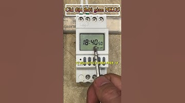 Hướng dẫn cài đặt thời gian timer NKG5 - DITICO #shorts