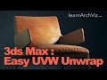 3ds Max Texturing Tutorial: UVW Unwrapping The Easy Way