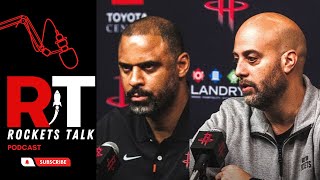 Ime Udoka and Rafael Stone on Offseason, Rockets Future, Jalen Green, Alperen Sengun and More!