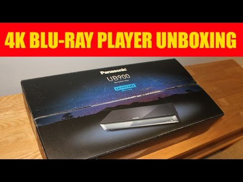 Panasonic DMP-UB900 4K UHD Blu-ray player UNBOXING