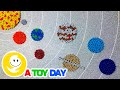Solar System Craft | Pony Beads Planets Project | Planets for kids | 8 Planets Order DIY #StayHome