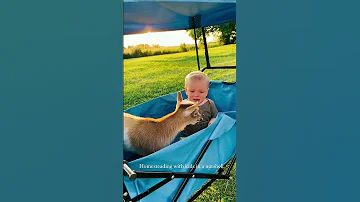 صوت طفل لطيف وصغير ماعز Animals Goat Sound Sheep Food Farming Farmlife Beautiful غنم 