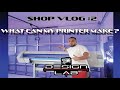 Shop Vlog 2- Review Of My 54 Inch Versacamm Printer!