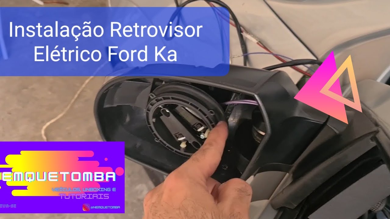 Instalação Retrovisor Elétrico no Ford Ka Sport
