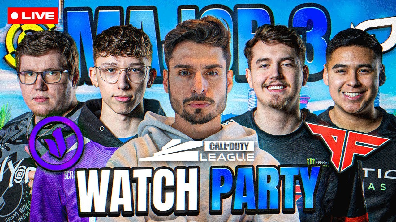 🔴LIVE - TORONTO MAJOR SCUMP WATCH PARTY!! OpTic TEXAS VS NY SUBLINERS! CHAMPIONSHIP SUNDAY!!