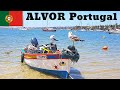 ALVOR PORTUGAL - Prettiest Fishing Village in Algarve? Delicious Fish, Menus, Boardwalk, Beach, Art