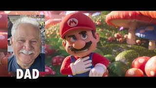 Mario Movie Trailer but it's my 71yearold Dad