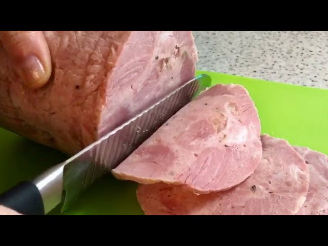 Домашняя ветчина пошаговый рецепт с видео и фото – Советская кухня: Закуски