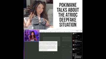 Pokimane Talks Baout The Atrioc Deepfake Situation #short #shorts #pokimane #twitch #atrioc