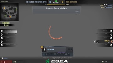 CS:GO - That bizzie guy was overexcited... Ninja defuse... September 11 2017 r17 esea match 11267629