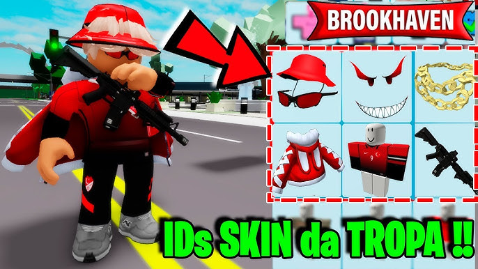 COMO FAZER SKIN MANDRAKE DA TROPA DA TURQUIA NO BROOKHAVEN!! #shorts 