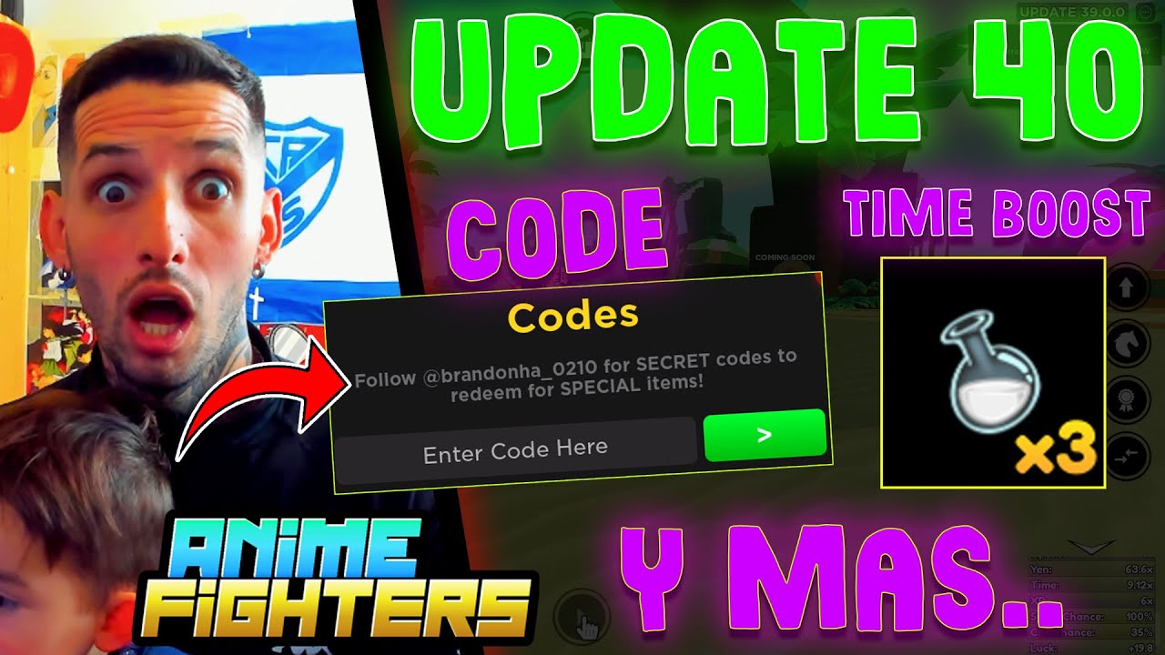 ✓NEW✓ ALL 40 WORKING CODES for 🔥ANIME FIGHTERS SIMULATOR