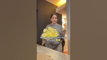 Mi novio me dio flores amarillas pintadas 😱🤣😍