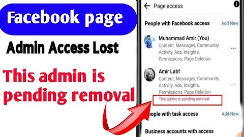 Facebook page this admin is pending removal problem|| this admin is pending removal Facebook page