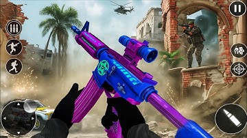 FPS Commando Shooting Game 3D _ Android GamePlay #2