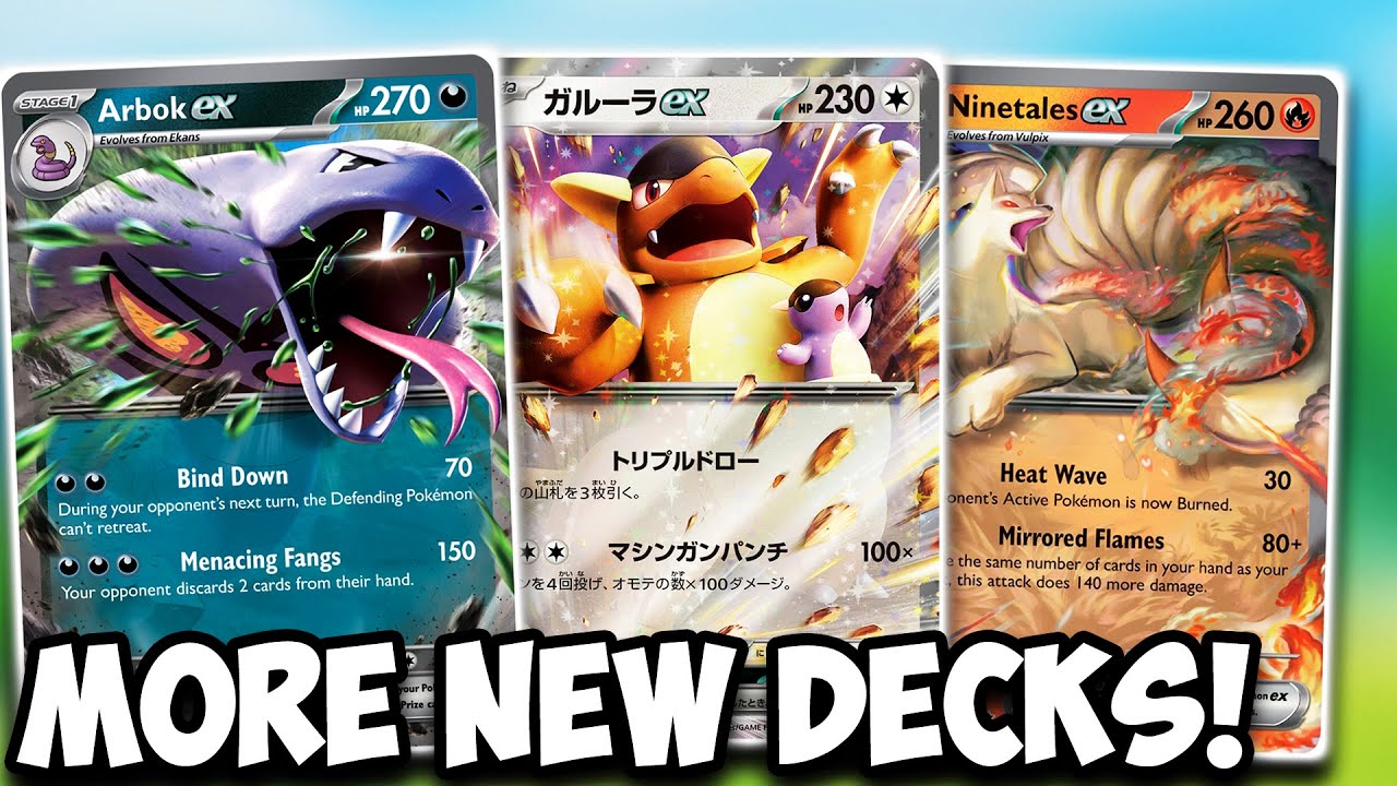 Pokémon TCG on X: Here's a breakdown of the #PokemonTCG decks