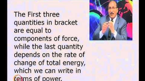 Mod-01 Lec-21 Force Four-Vector