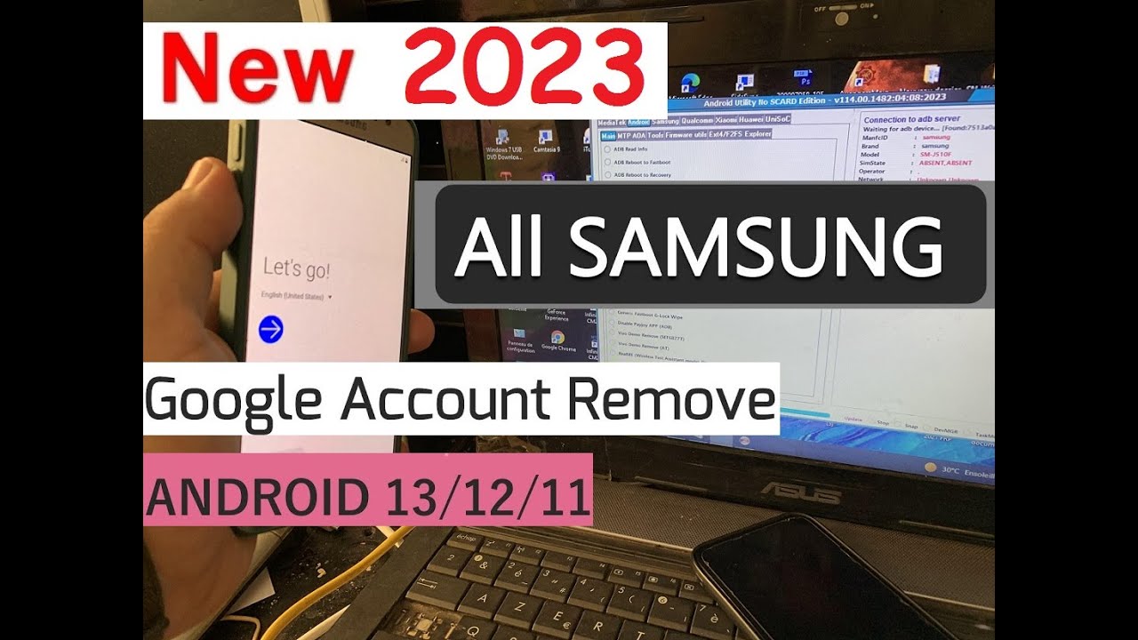 All SAMSUNG FRP BYPASS ANDROID 13 WITH Free One-Click TOOL (2023)
