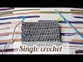 Crochet for beginner  single crochet  crochet by efsha