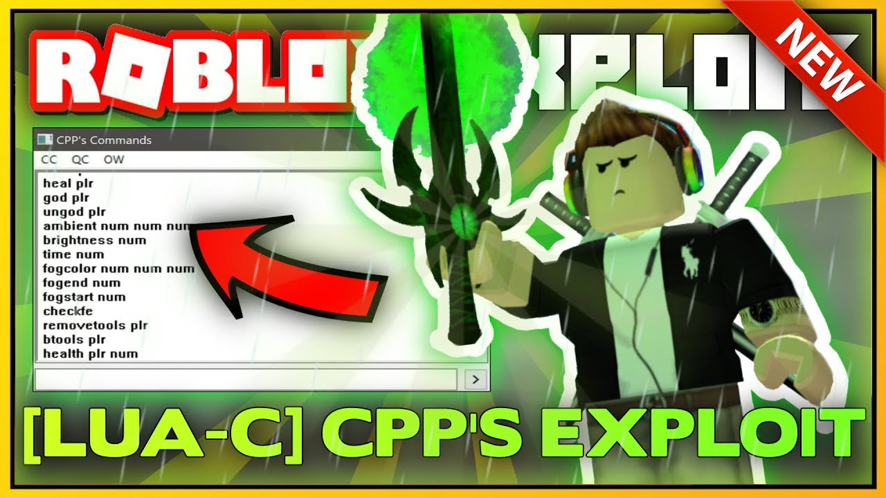 New Roblox Exploit Cpp Cmd Patched Lua C Executor Statchange Noclip And Much More June 23rd Youtube - new roblox hack cpp 50 cmds stats changer noclip lua c script executor