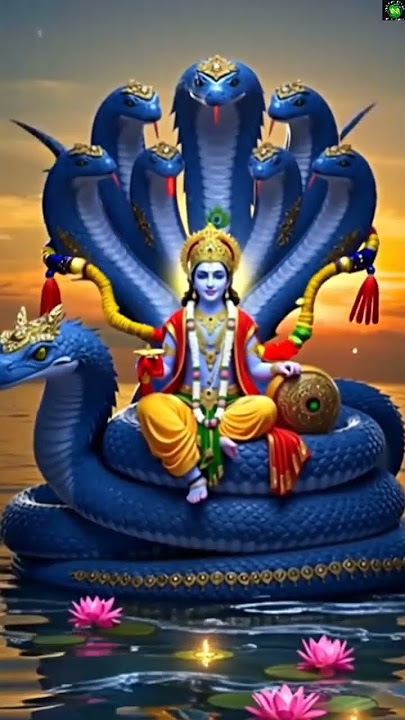 श्री विष्णु भगवान के दिव्य रूप का अद्भुत दर्शन 🙏💙 | #vishnu🙏 #vishnubhajan🕉 #youtubeshorts #shots