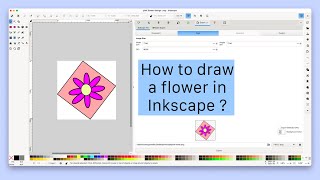 How to Draw a Flower in Inkscape *beginners*