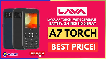 Lava A7 Torch | KeypadMobile | Maajkart