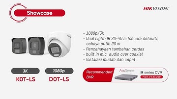 Hikvision Turbo HD Smart Dual light camera DS-2CE76D0T-LPFS | DS-2CE16D0T-LPFS demo and Settings