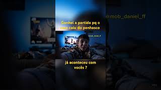 Ganhei a partida porque o último caiu do penhasco #memes #humor #freefire  @GarenaFreeFireLATAM