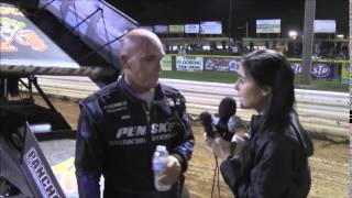 World Of Outlaws Stp Sprint Car Series Victory Lane Interviews At Lincoln Speedway