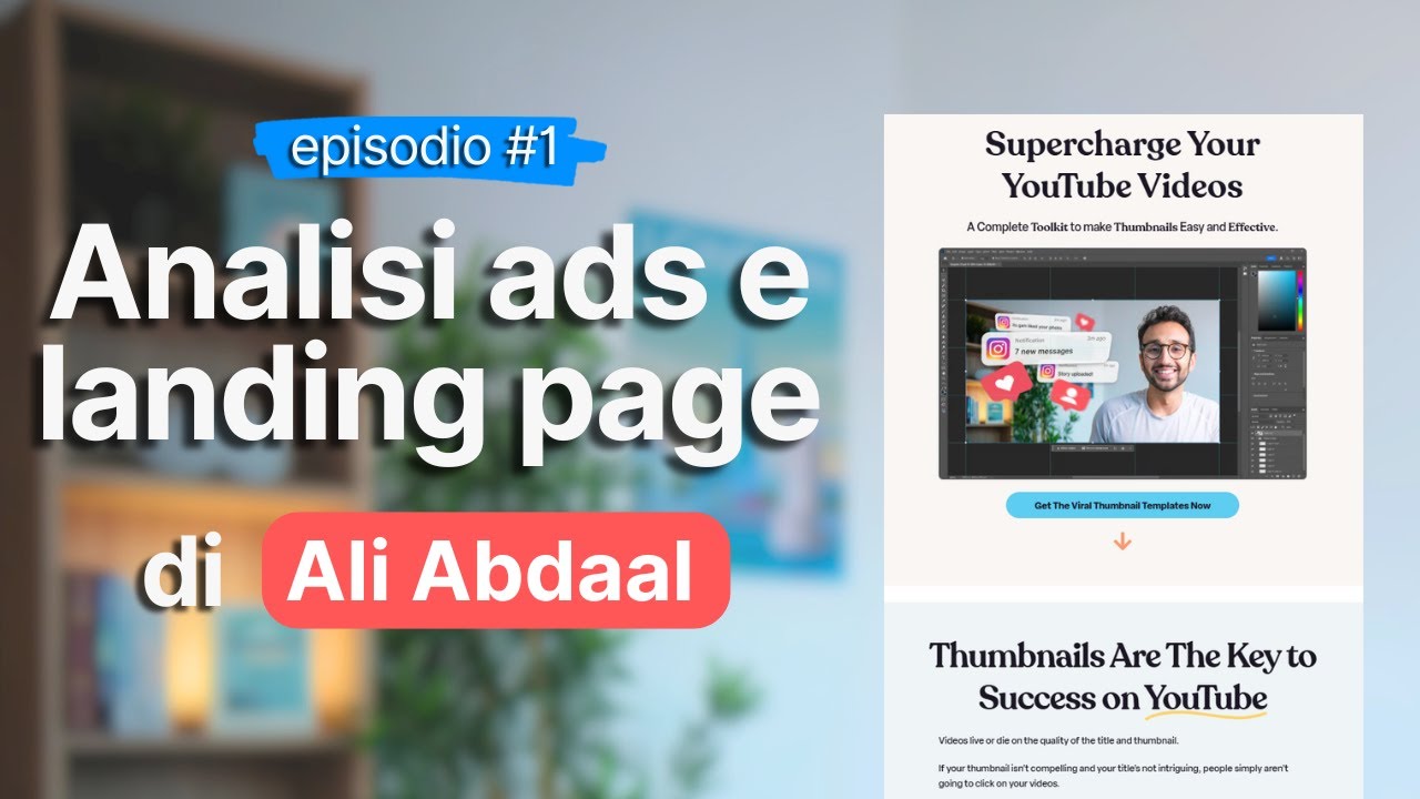 Landing page e creatività per Meta Ads: analizzo la strategia di Ali ...