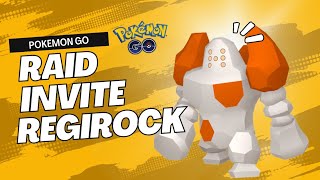 Pokémon GO Live 🔴 | SHINY REGIROCK RAID LIVE WITH SUBSCRIBERS | RAID INVITE | SHUNDO HUNT