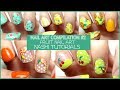 Nail art compilation 2 fruit nail arts  nashi tutorials