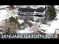 January Garden Tour ❄️ // Garden Answer