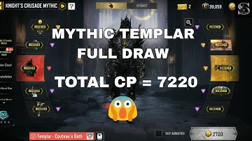 Buying Mythic Templar Full Draw | Knight