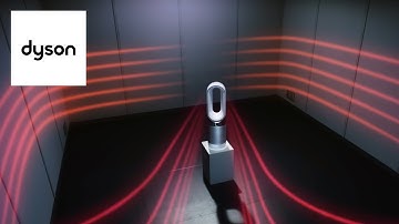 Посмотрите, как очиститель воздуха и тепловентилятор Dyson Pure Hot + Cool™ обогревает всё помещение