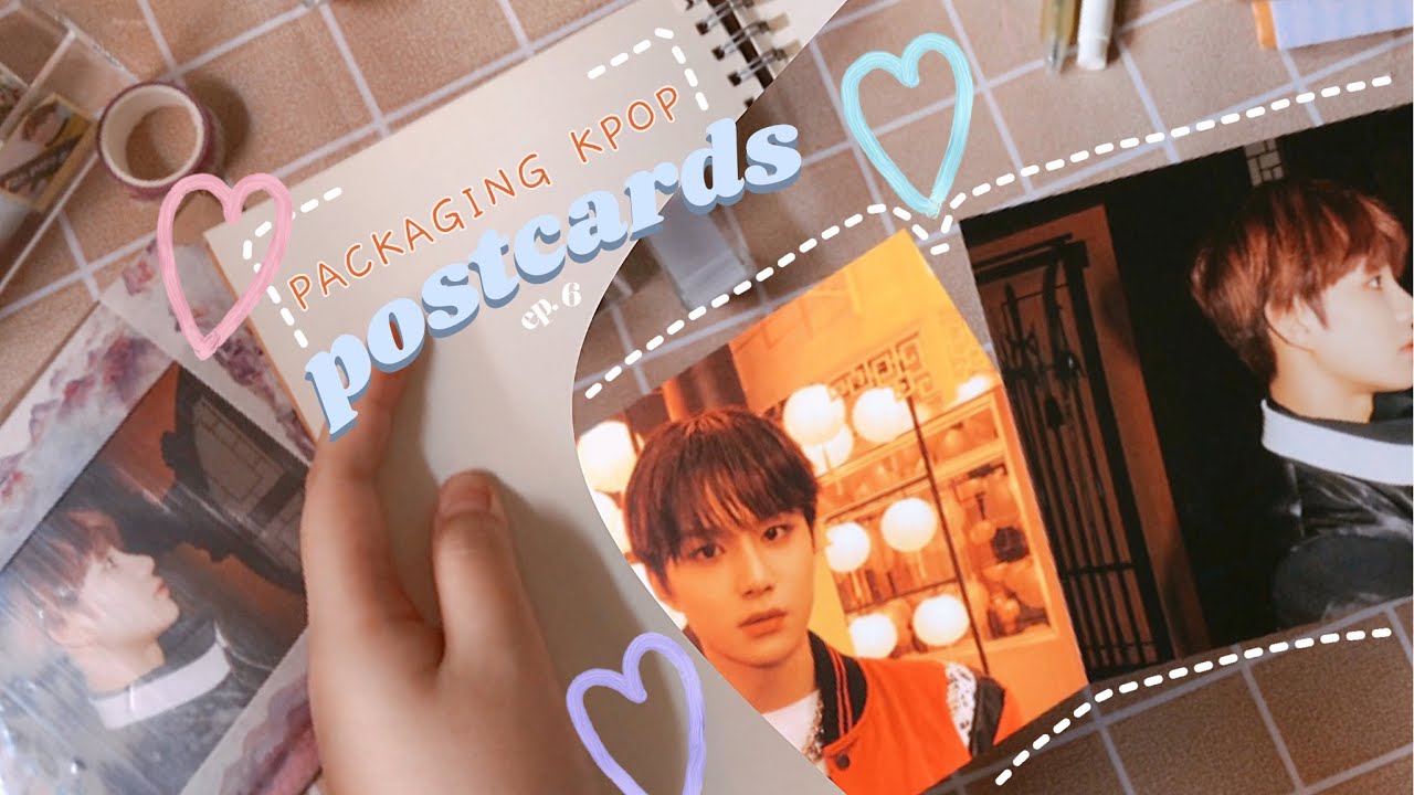 packaging kpop postcard ♡ ep. 6 YouTube