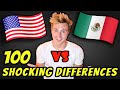 100 Differences Between AMERICA and MEXICO