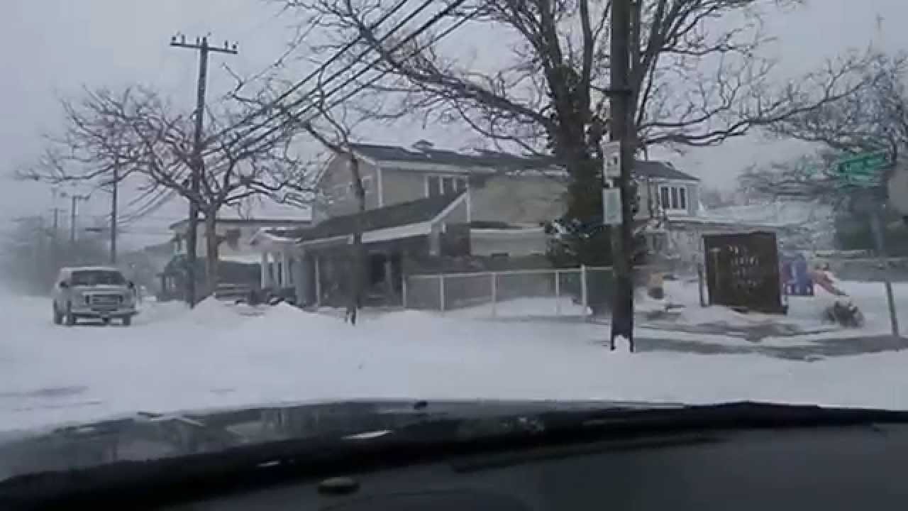 Point Lookout, NY Snow Storm *Hug Real Estate YouTube