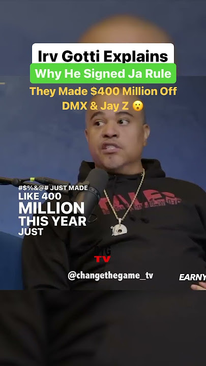 Irv Gotti Explains Why He Signed Ja Rule (genius)