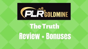 PLR Goldmine Review - The Truth About PLR Goldmine
