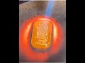 Forging 24k pure gold