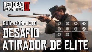 RED DEAD REDEMPTION 2 - DESAFIOS ATIRADOR DE ELITE (GUIA COMPLETO) screenshot 1