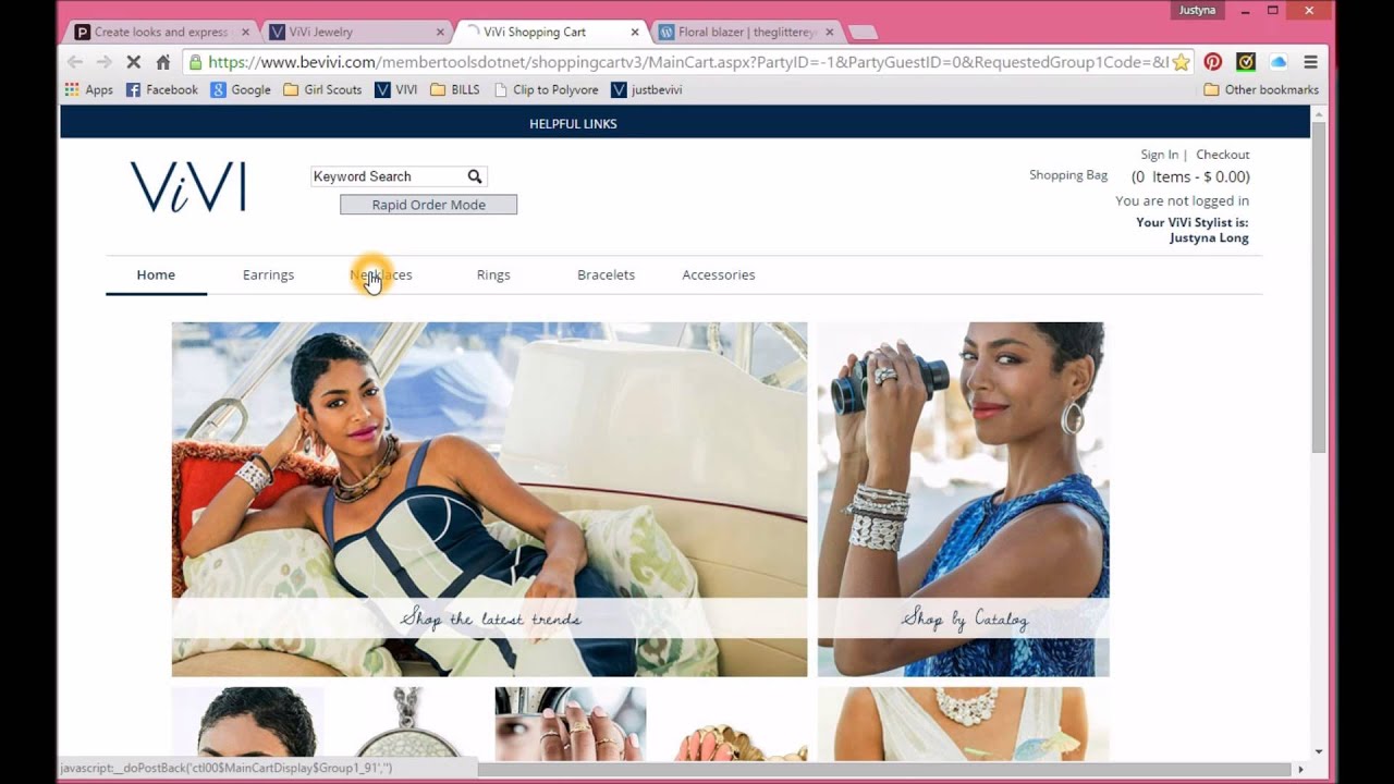 Polyvore tutorial - YouTube