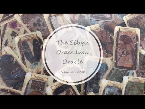 開箱  利比亞先知神諭卡 • The Sibyls Oraculum Oracle // Nanna Tarot