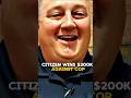 CITIZEN WINS $200K AGAINST COP MISCONDUCT