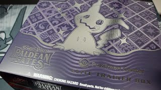 ASMR Paldean Fates Elite Trainer Box!