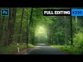 Dark, Mysterious Forest Editing with Adobe Photoshop | QE #250